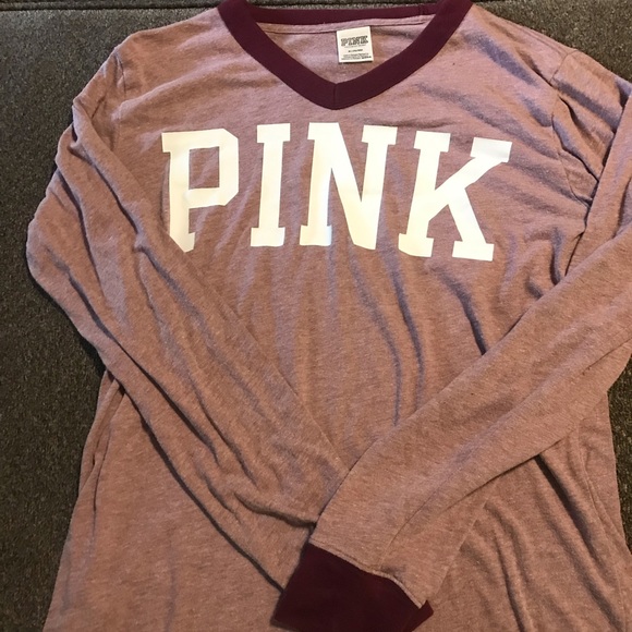 Pink Rose Tops - Pink Long Sleeve Tee